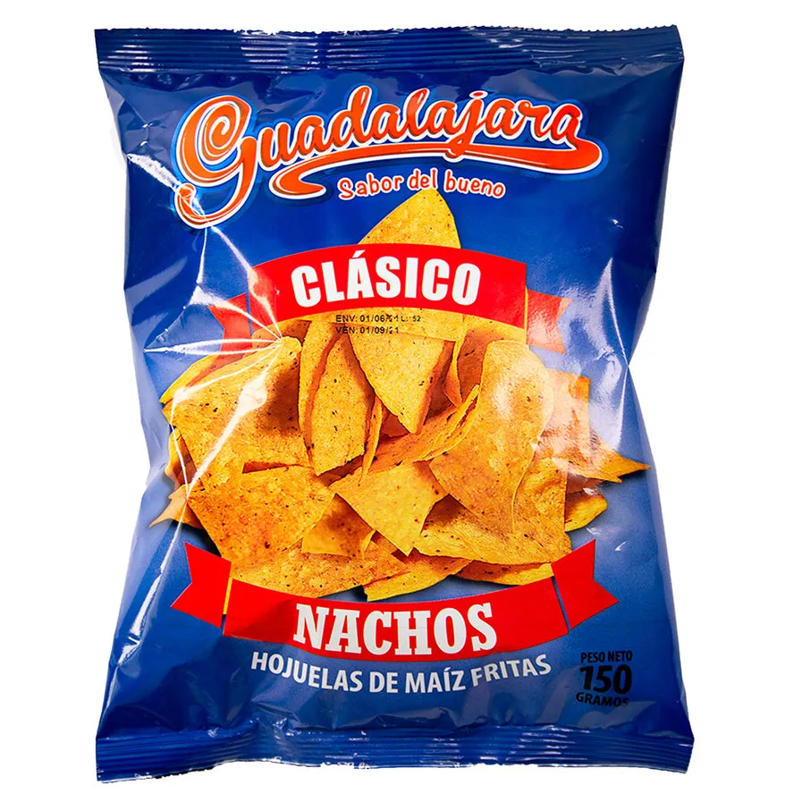 Guadalajara Nachos Sabor Clásico X 40G