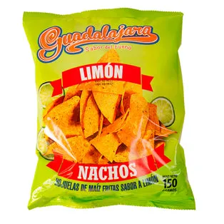Guadalajara Nachos Sabor A Limón X 40G