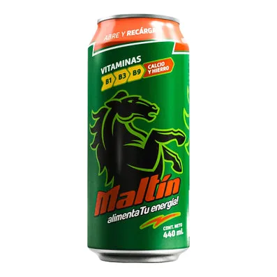 [30550] Malta Maltín Lata 440cc (Lata grande)