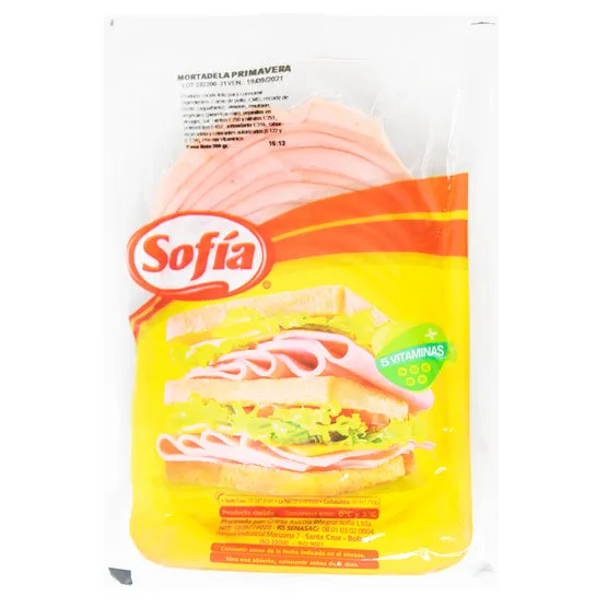 Mortadela Primavera Sofía 200G Aprox